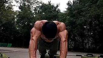 肌肉男国产图集视频,国产图集视频中的健美盛宴