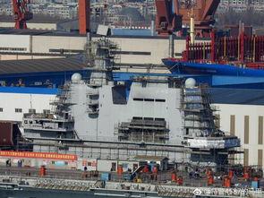国产航母舾装视频,见证大国重器崛起
